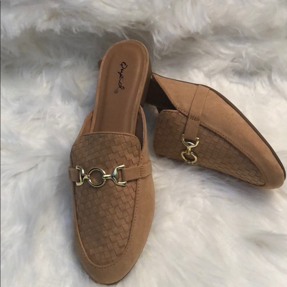 👠HOST PICK👠 Toffee Suede Mule Flats - Picture 7 of 7